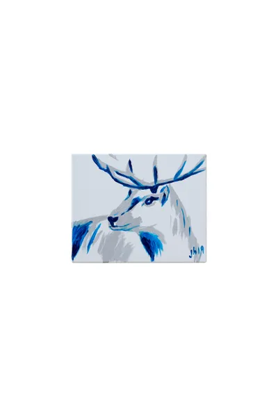 Le cerf bleu